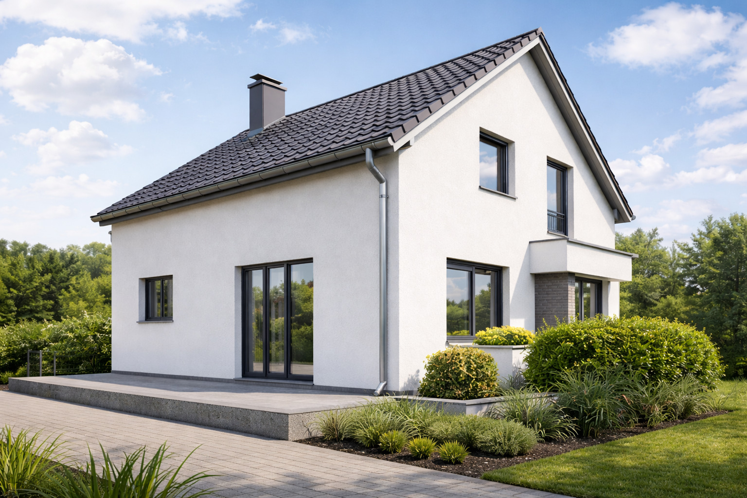 Chantier d'isolation extérieure réalisé par Isol Prestige